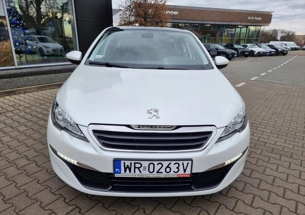 Peugeot 308 cena 43900 przebieg: 97967, rok produkcji 2016 z Radom małe 326